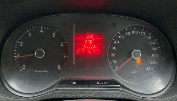 2011 Volkswagen Polo TRENDLINE 1.2L PETROL, Petrol, Manual, 63,435 km, Odometer Image