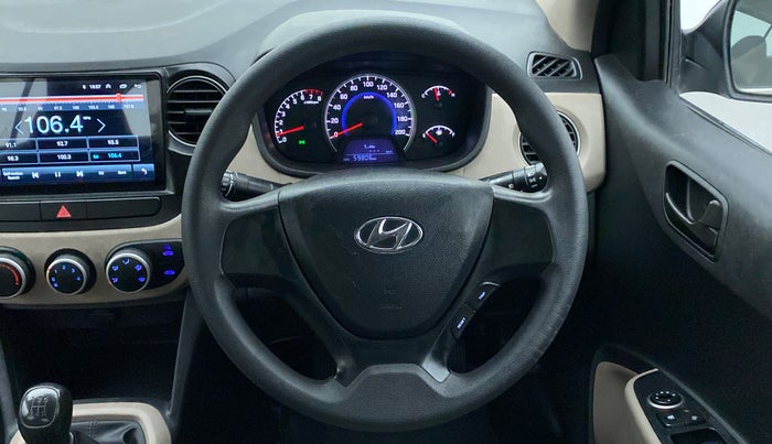 2017 Hyundai Grand i10 MAGNA 1.2 KAPPA VTVT, Petrol, Manual, 59,846 km, Steering Wheel Close Up