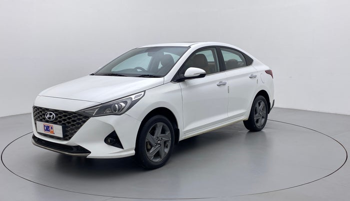 2021 Hyundai Verna SX PETROL MT, Petrol, Manual, 42,881 km, Left Front Diagonal