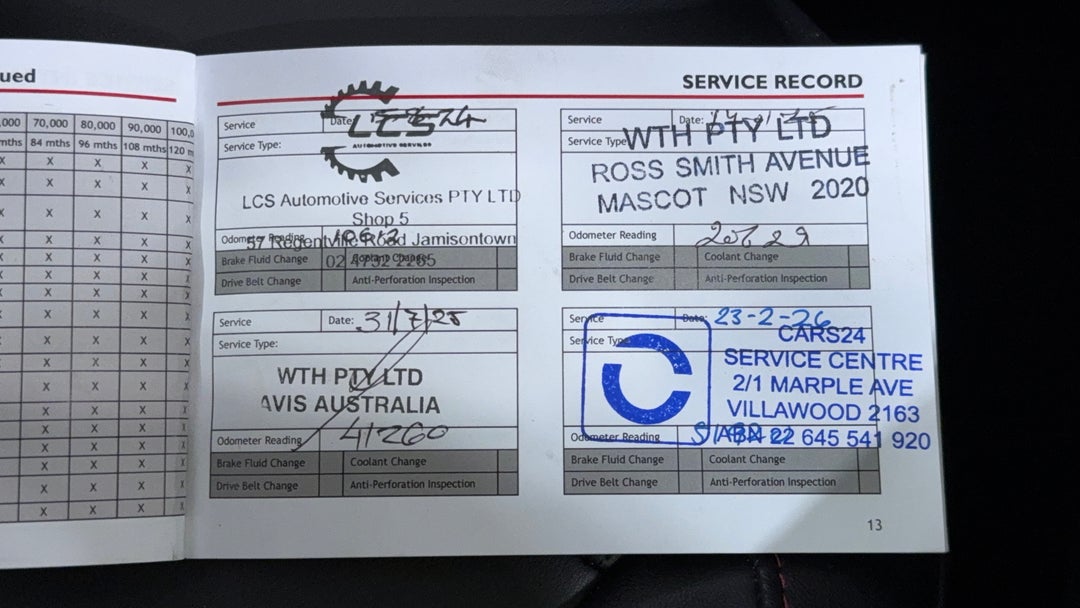 2023 MG HS Excite, Automatic, 51929 km, Service History