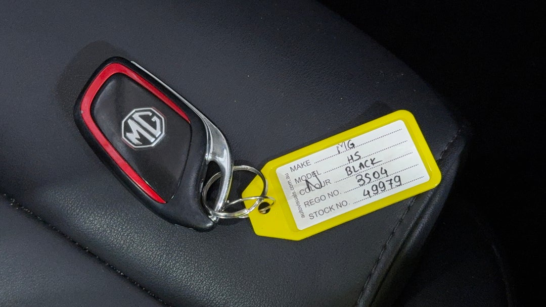 2023 MG HS Excite, Automatic, 51929 km, Key Close-up