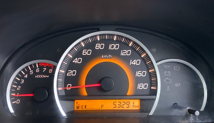 2015 Maruti Wagon R 1.0 VXI, Petrol, Manual, 53,252 km, Odometer Image