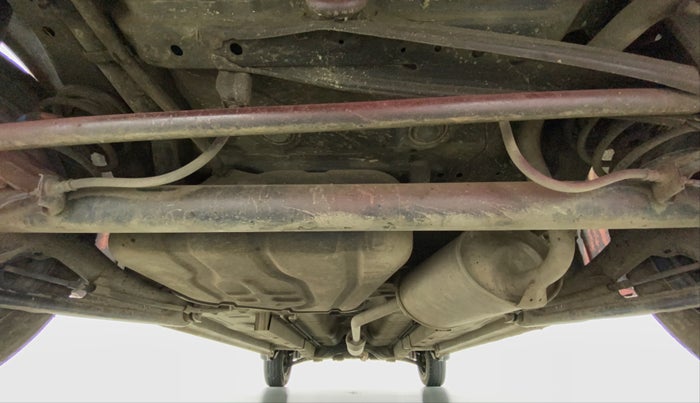 2015 Maruti Wagon R 1.0 VXI, Petrol, Manual, 53,252 km, Rear Underbody