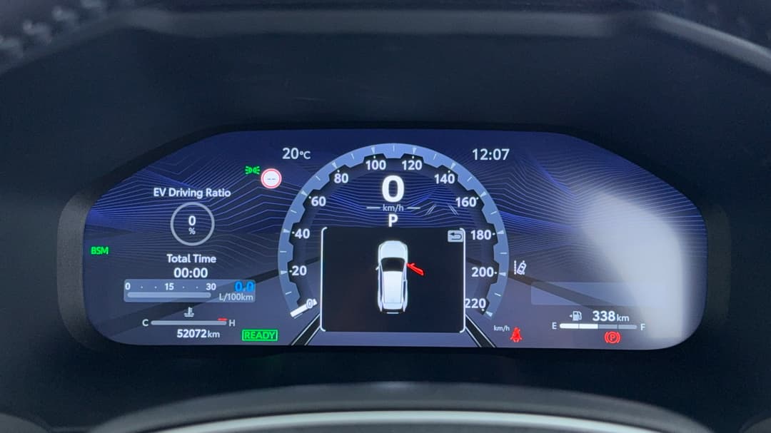 2023 Toyota RAV4 Cruiser (2WD) Hybrid, Automatic, 52071 km, Odometer View