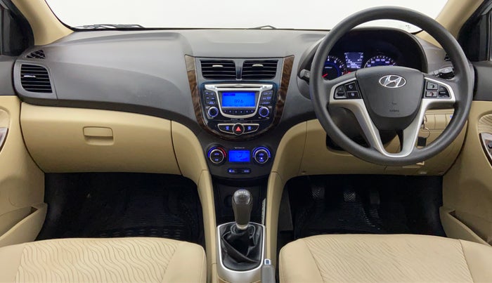 2014 Hyundai Verna FLUIDIC 1.4 VTVT CX, Petrol, Manual, 44,469 km, Dashboard View