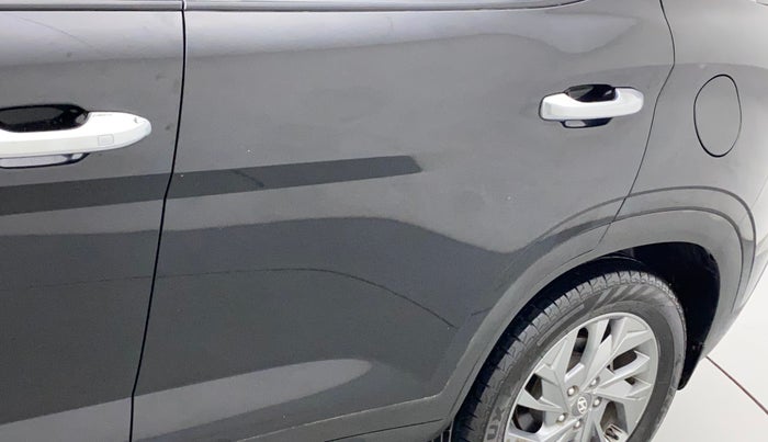 2020 Hyundai Creta SX (O) 1.4 TURBO DCT, Petrol, Automatic, 28,892 km, Rear left door - Minor scratches