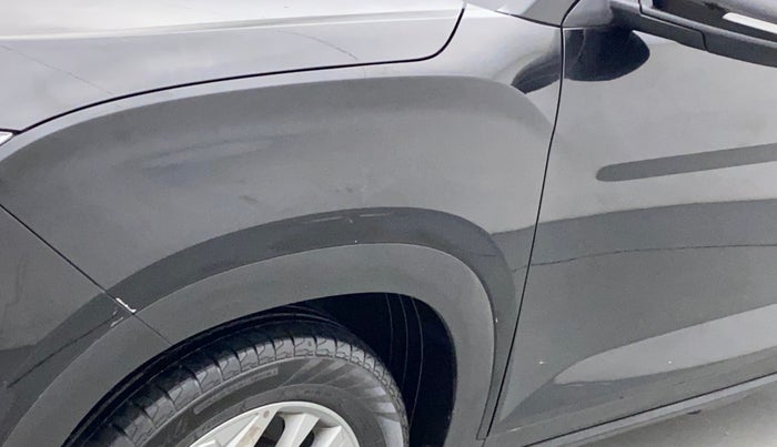 2020 Hyundai Creta SX (O) 1.4 TURBO DCT, Petrol, Automatic, 28,892 km, Left fender - Paint has minor damage
