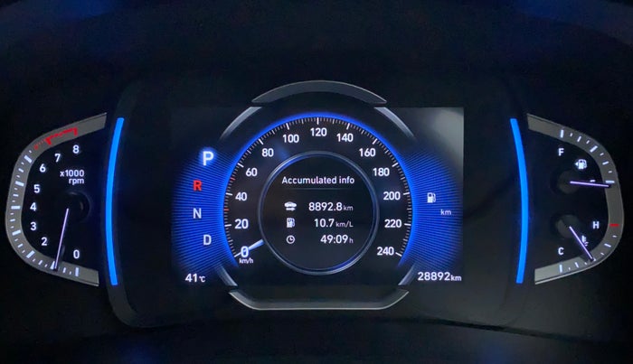 2020 Hyundai Creta SX (O) 1.4 TURBO DCT, Petrol, Automatic, 28,892 km, Odometer Image