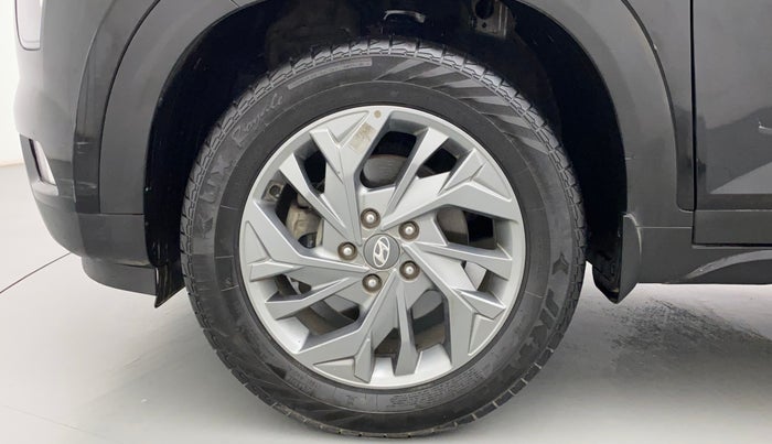 2020 Hyundai Creta SX (O) 1.4 TURBO DCT, Petrol, Automatic, 28,646 km, Left Front Wheel