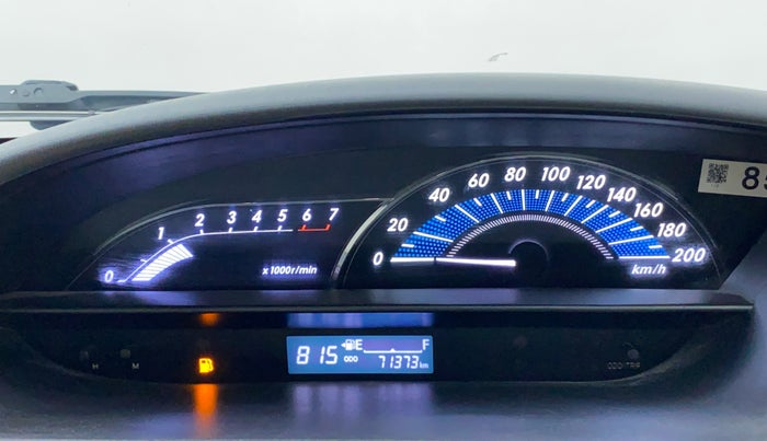 2018 Toyota Etios GX PLATINUM, Petrol, Manual, 71,373 km, Odometer Image