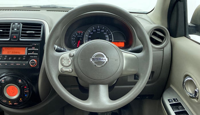 2014 Nissan Micra XV CVT, Petrol, Automatic, 10,768 km, Steering Wheel Close Up