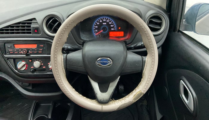 2018 Datsun Redi Go T (O), Petrol, Manual, 90,823 km, Steering Wheel Close Up