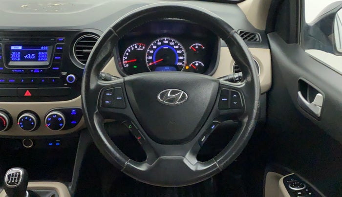 2016 Hyundai Grand i10 ASTA 1.2 KAPPA VTVT, Petrol, Manual, 60,480 km, Steering Wheel Close Up