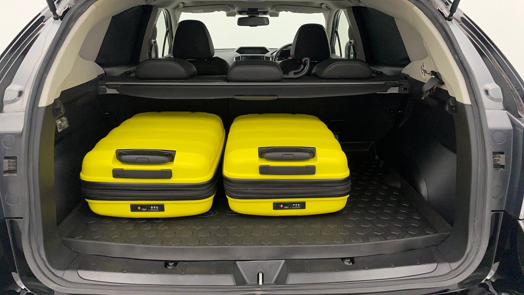 Boot Inside View with Luggage
