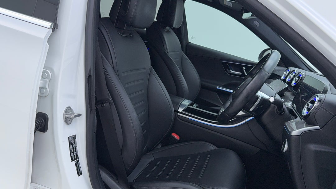 Right Side Front Door Cabin View