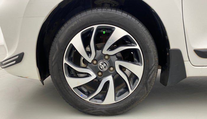 2021 Toyota Glanza G MT PETROL, Petrol, Manual, 32,975 km, Left Front Wheel