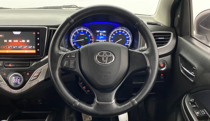 2021 Toyota Glanza G MT PETROL, Petrol, Manual, 32,975 km, Steering Wheel Close Up