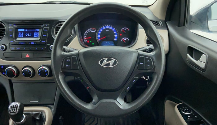 2014 Hyundai Xcent S 1.2 OPT, Petrol, Manual, 40,966 km, Steering Wheel Close Up