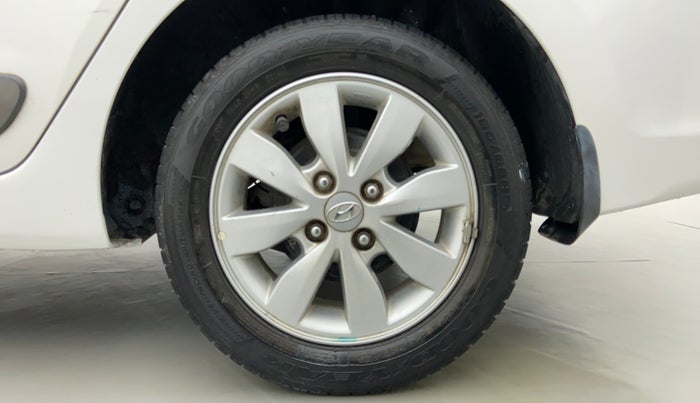 2014 Hyundai Xcent S 1.2 OPT, Petrol, Manual, 40,966 km, Left Rear Wheel