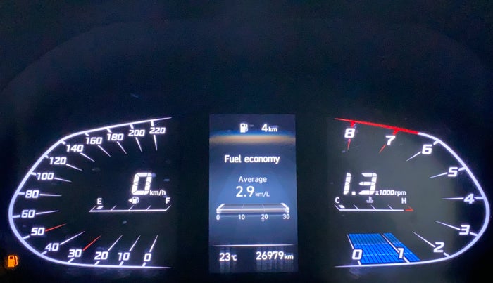 2020 Hyundai Verna SX 1.5 VTVT, Petrol, Manual, 27,279 km, Odometer Image