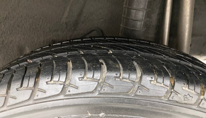 2019 Datsun Go T(O), Petrol, Manual, 22,744 km, Left Rear Tyre Tread
