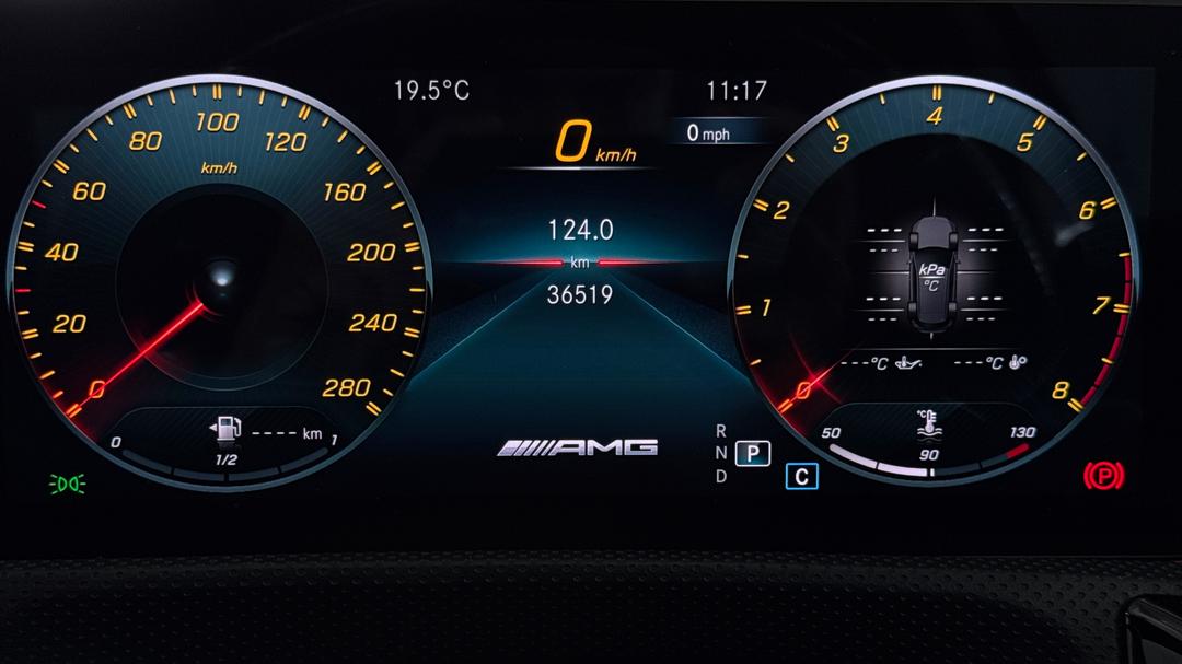 2021 Mercedes-amg A35 4matic, Automatic, 36519 km, Odometer View