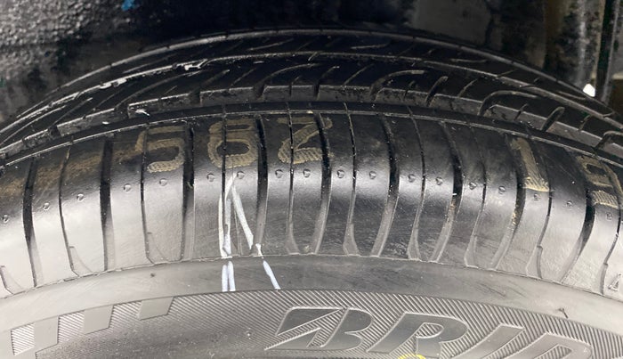 2015 Maruti Celerio ZXI D, Petrol, Manual, 46,553 km, Left Rear Tyre Tread