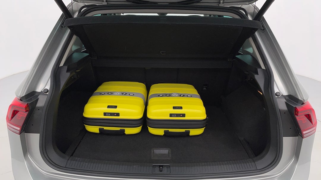 Boot Inside View with Luggage