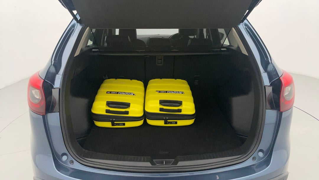 2015 Mazda CX-5 Akera (4x4), Automatic, 125614 km, Boot Inside View with Luggage