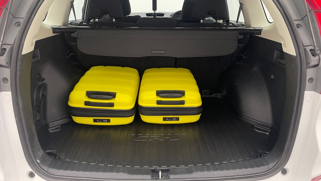 Boot Inside View with Luggage