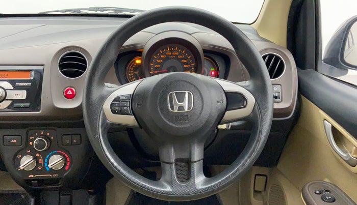 2013 Honda Amaze 1.2 VXMT I VTEC, Petrol, Manual, 62,825 km, Steering Wheel