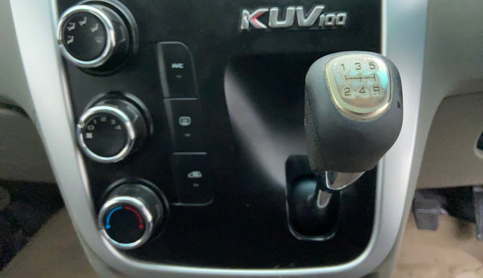 2016 Mahindra Kuv100 K6 D 6 STR, Diesel, Manual, 44,878 km, Gear Lever