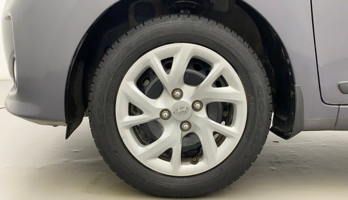 2018 Hyundai Grand i10 SPORTZ 1.2 KAPPA VTVT, Petrol, Manual, 17,329 km, Left Front Wheel