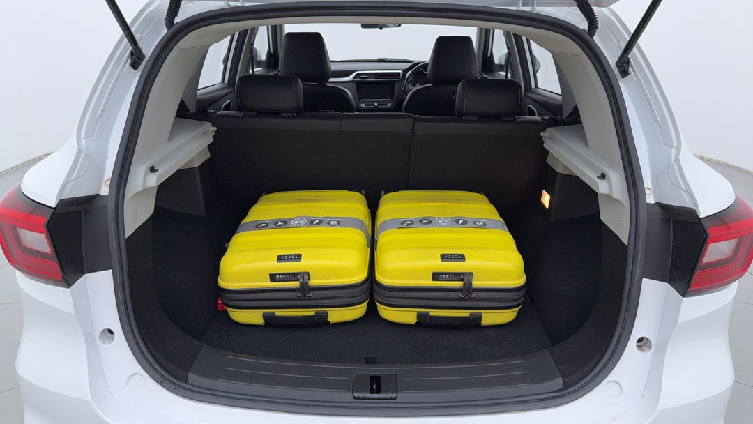 Boot Inside View with Luggage