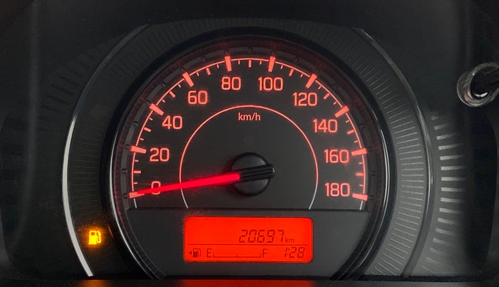 2019 Maruti New Wagon-R VXI 1.2L, Petrol, Manual, 20,897 km, Odometer Image