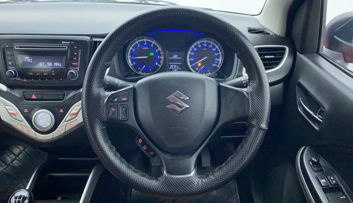 2018 Maruti Baleno DELTA 1.2 K12, Petrol, Manual, 29,871 km, Steering Wheel Close-up