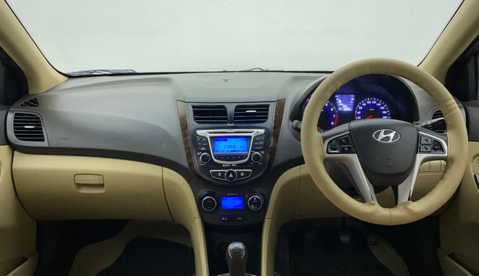 2014 Hyundai Verna FLUIDIC 1.6 VTVT SX, Petrol, Manual, 1,12,830 km, Dashboard