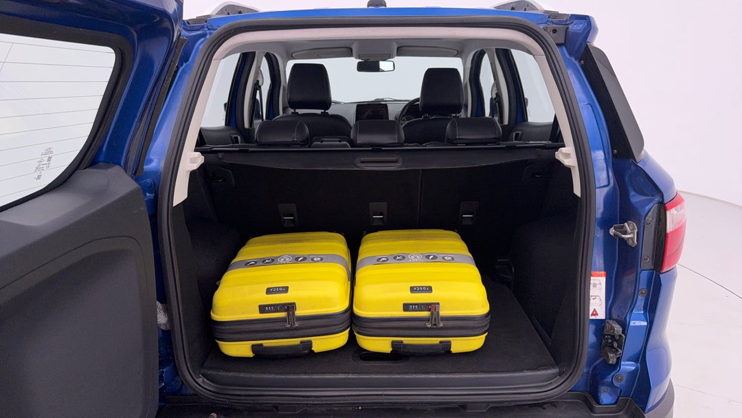 2018 Ford Ecosport Titanium, Automatic, 22762 km, Boot Inside View with Luggage