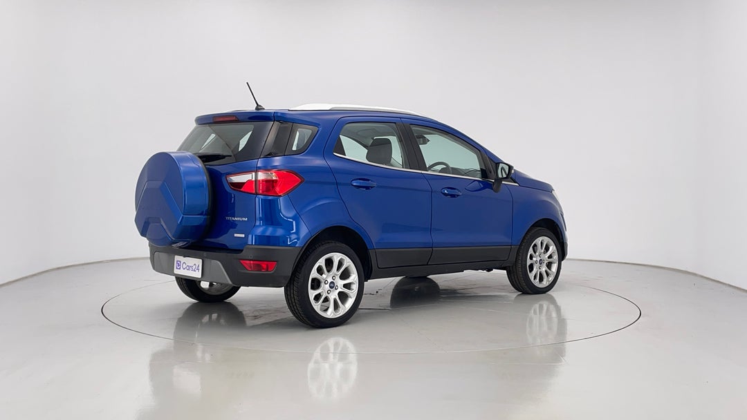 2018 Ford Ecosport Titanium, Automatic, 22762 km, Right Back Diagonal (45- Degree) View