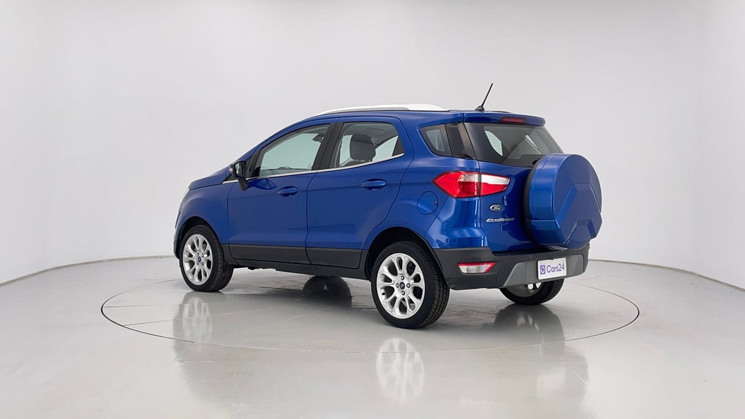 2018 Ford Ecosport Titanium, Automatic, 22762 km, Left Back Diagonal (45- Degree) View