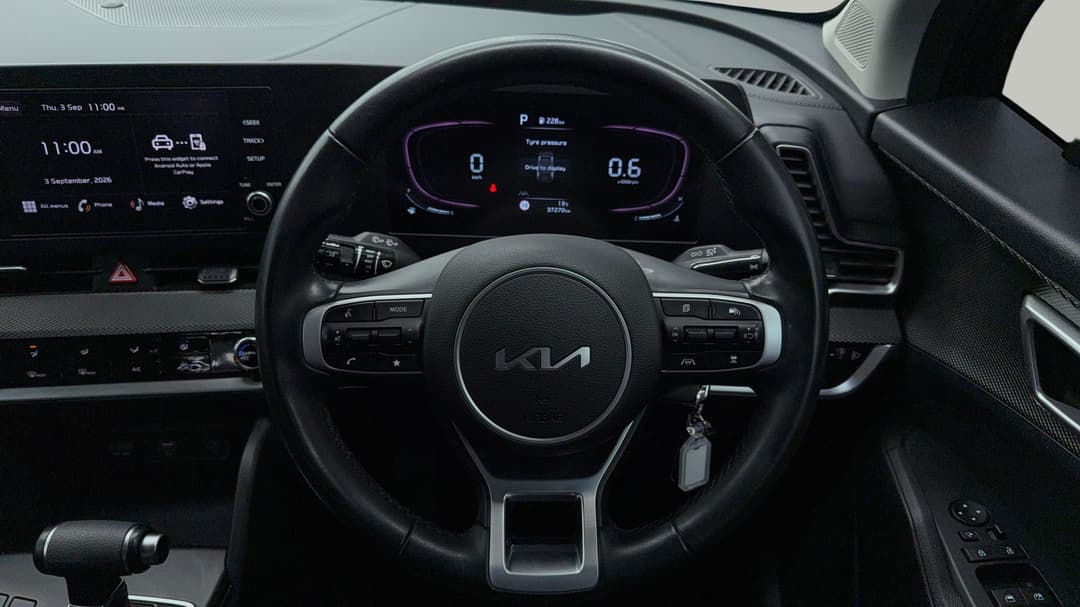2022 Kia Sportage S (FWD), Automatic, 37270 km, Steering Wheel Close-up