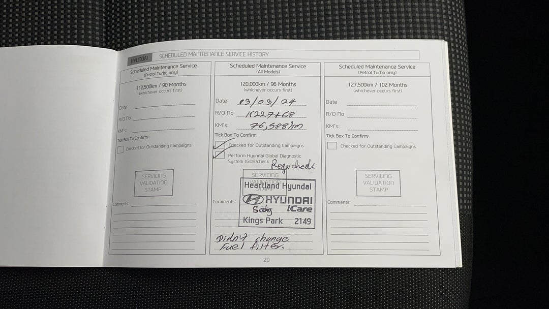 2016 Hyundai i30 Active, Automatic, 80023 km, Service History