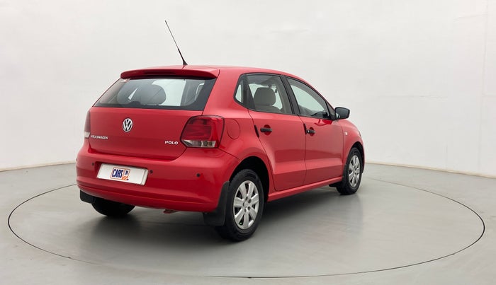 2012 Volkswagen Polo TRENDLINE 1.2L PETROL, Petrol, Manual, 67,662 km, Right Back Diagonal