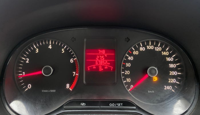 2012 Volkswagen Polo TRENDLINE 1.2L PETROL, Petrol, Manual, 67,662 km, Odometer Image