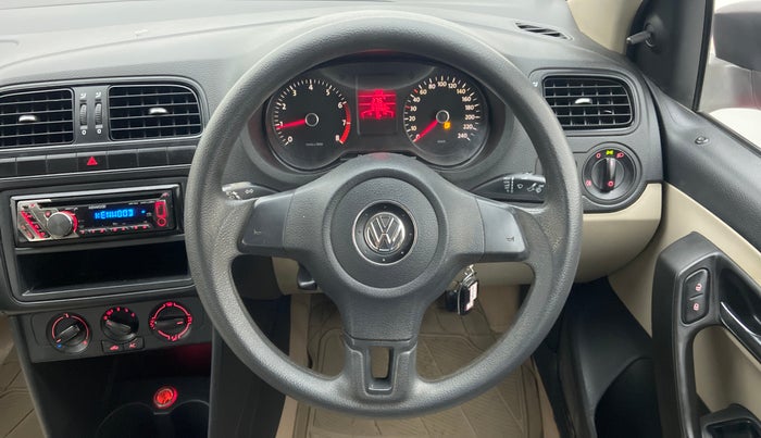 2012 Volkswagen Polo TRENDLINE 1.2L PETROL, Petrol, Manual, 67,662 km, Steering Wheel Close Up