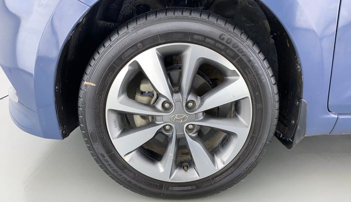 2015 Hyundai Elite i20 SPORTZ (O) 1.4, Diesel, Manual, 96,355 km, Left Front Wheel