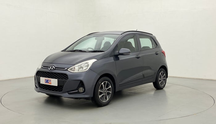 2017 Hyundai Grand i10 SPORTZ (O) 1.2 AT VTVT, Petrol, Automatic, 89,733 km, Left Front Diagonal