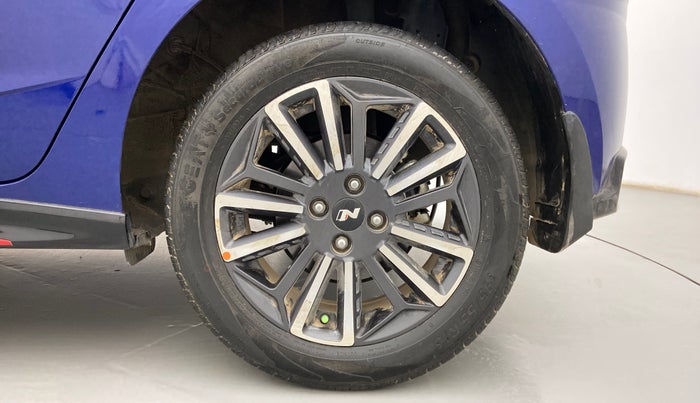 2021 Hyundai NEW I20 N LINE N6 1.0 TURBO GDI IMT DUAL TONE, Petrol, Manual, 34,360 km, Left Rear Wheel