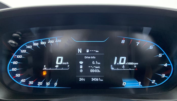 2021 Hyundai NEW I20 N LINE N6 1.0 TURBO GDI IMT DUAL TONE, Petrol, Manual, 34,360 km, Odometer Image