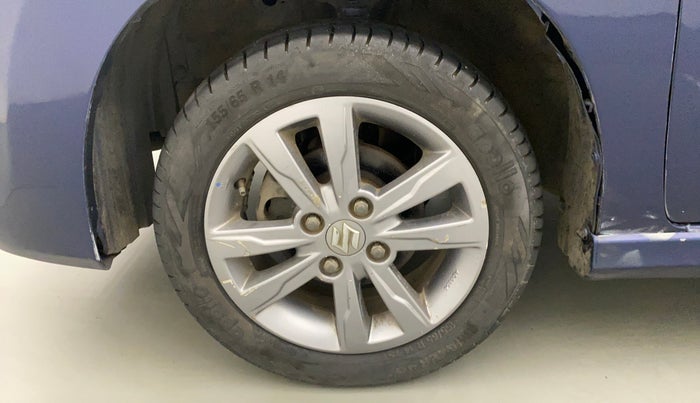 2014 Maruti Wagon R Stingray VXI, Petrol, Manual, 42,595 km, Left Front Wheel